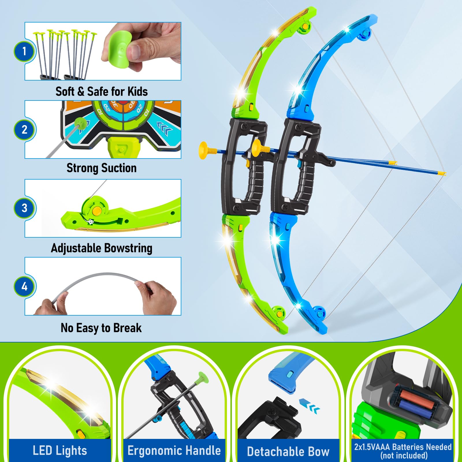 OCHIDO quivers keep arrows organized for outdoor sessions