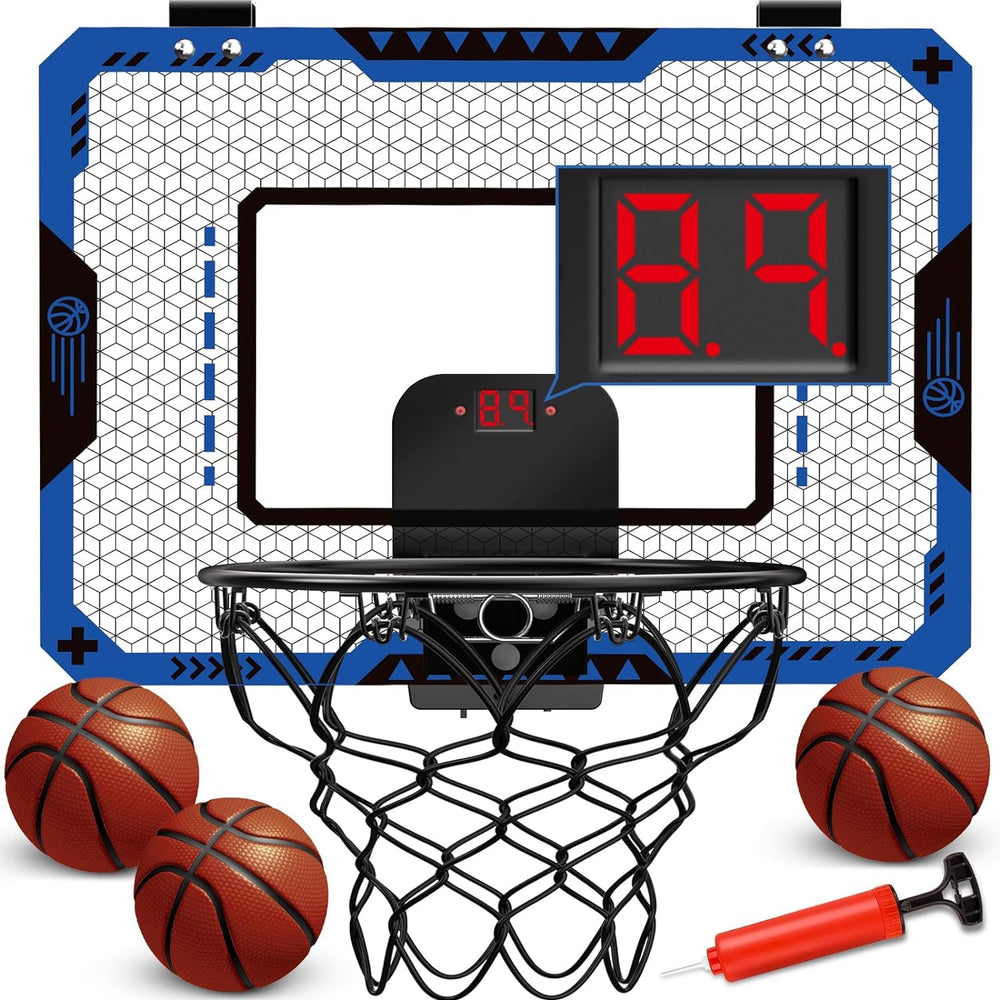 OCHIDO indoor basketball hoop over door setup for convenient play anywhere