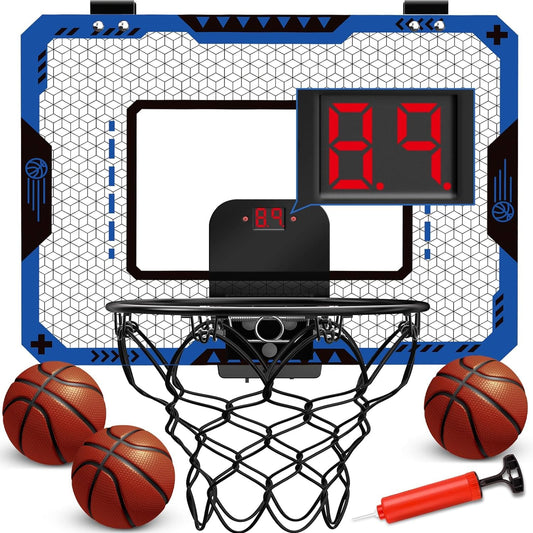 OCHIDO indoor basketball hoop over door setup for convenient play anywhere