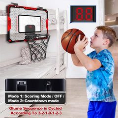 OCHIDO shatterproof backboard endures enthusiastic kid practice
