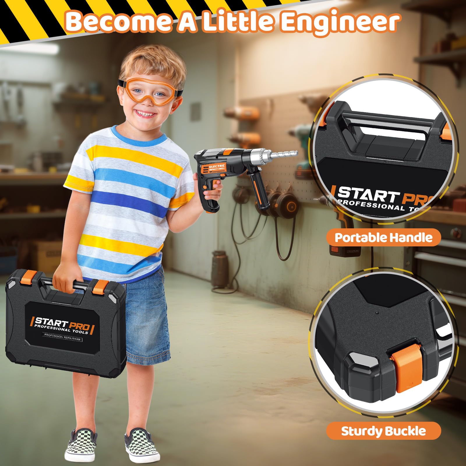 OCHIDO adjustable wrench supports versatile, practical play scenarios.
