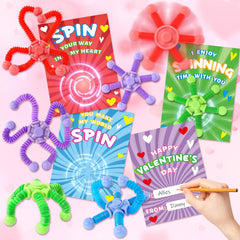 OCHIDO pop-tube spinner color variety in action for kids.