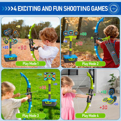 OCHIDO standing target with multiple play modes for versatility