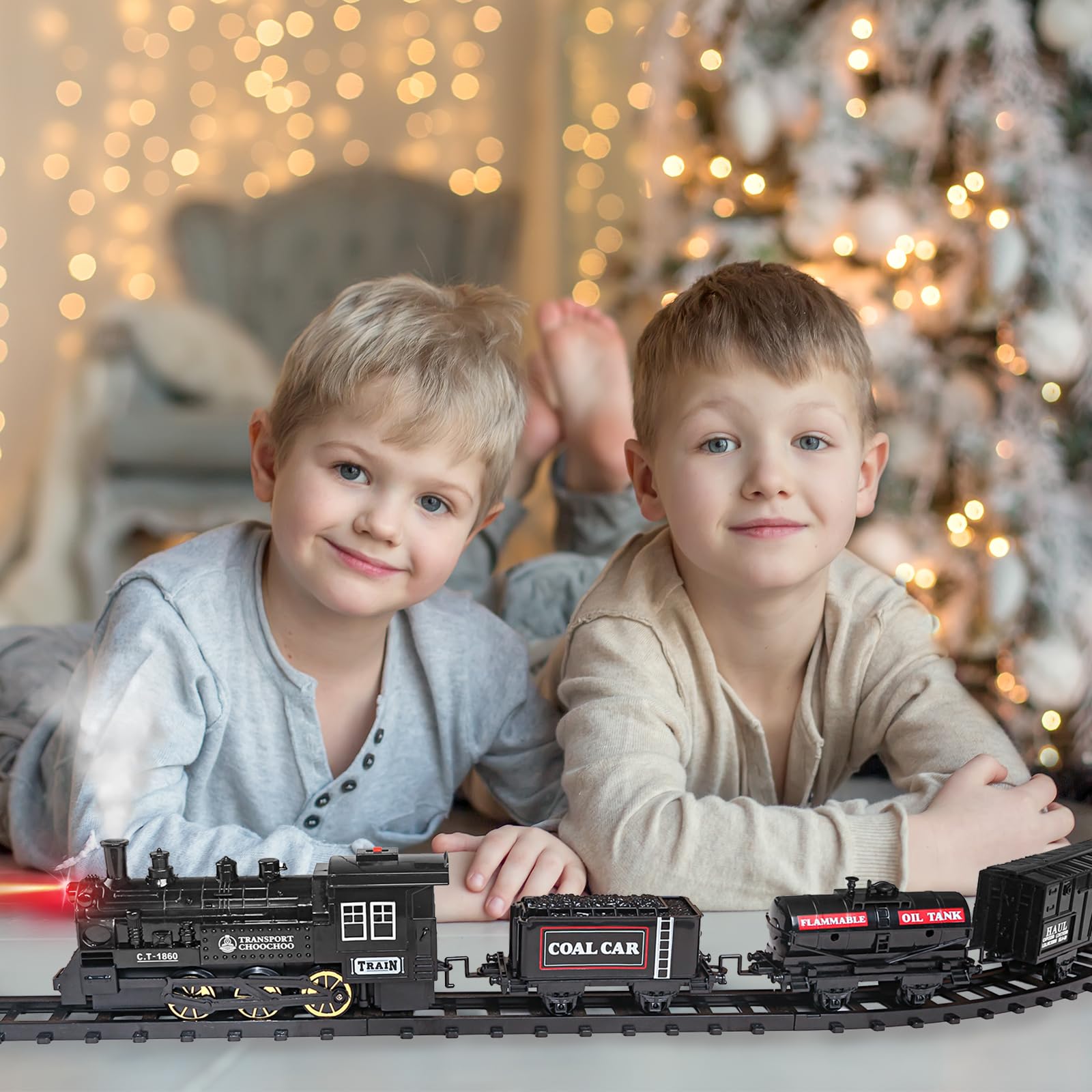 OCHIDO Train Set coal car adds realistic cargo scenarios