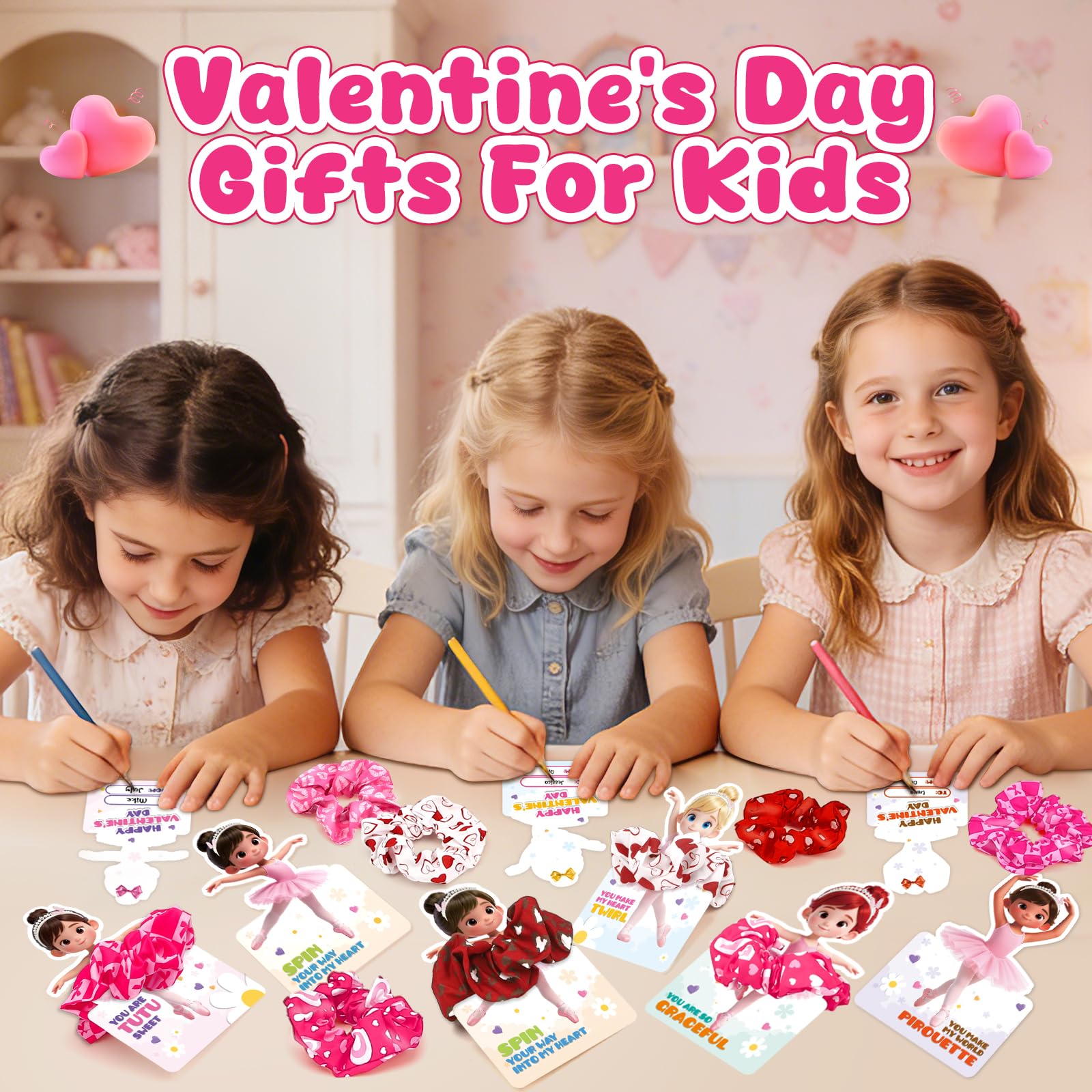 OCHIDO valentines cards with To/From setup for quick gifting