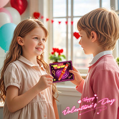 OCHIDO Valentines spinner blue color for engaging school rewards