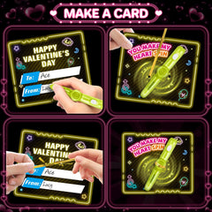 OCHIDO twist-ties for easy attachment to Valentines cards