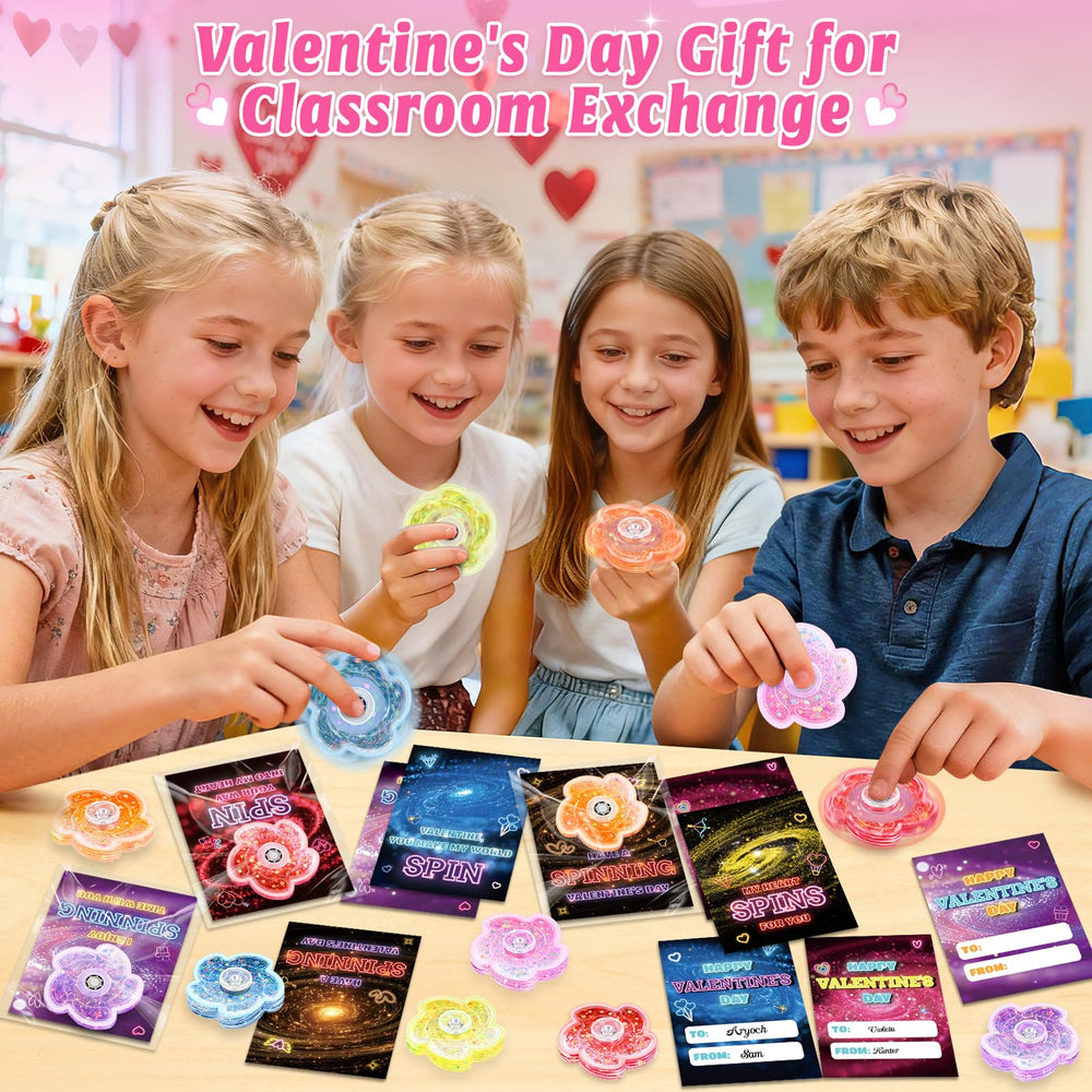 Valentines day gift set supports social interaction and friendship in school.