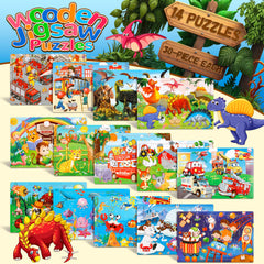 OCTERIC animal puzzle image encouraging imagination and precise hand movements.