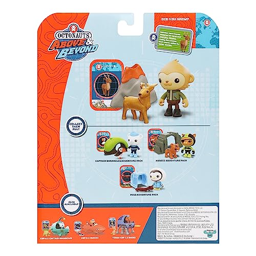 Octonauts Paani with movable arms and legs for dynamic play.