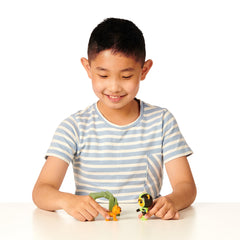 Indochinese tiger mini-creature for rescue adventures