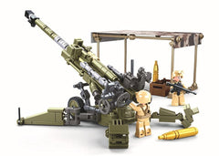 Octopbrik Flak Anti-Tank Gun box with durable bricks for imaginative play.