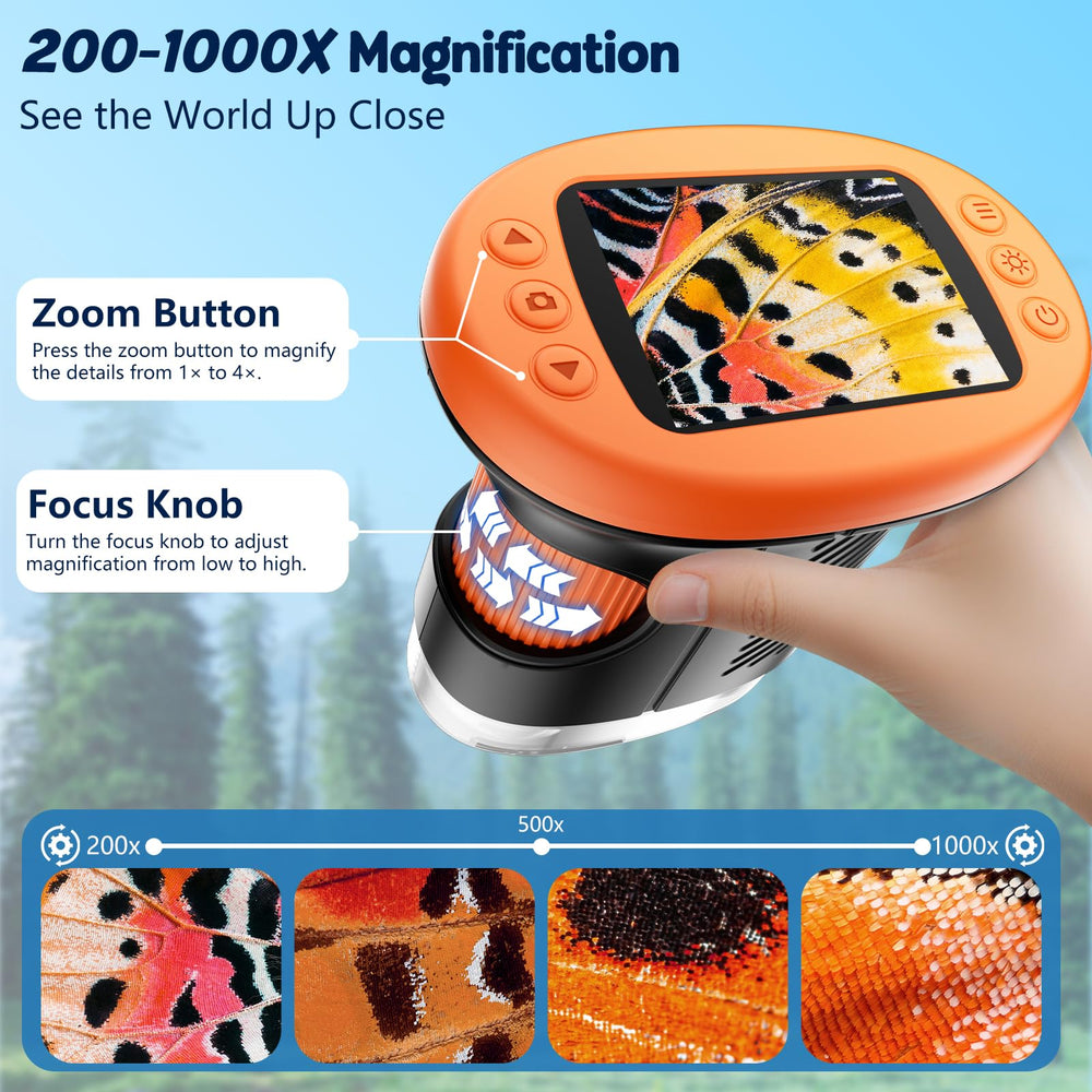 Odatay 1000X contents include 32GB card and case for safety.