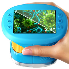 Odatay 1000X handheld microscope front view for curious kids exploring specimens