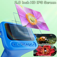 Odatay Kids Microscope supports PC connection for real-time viewing