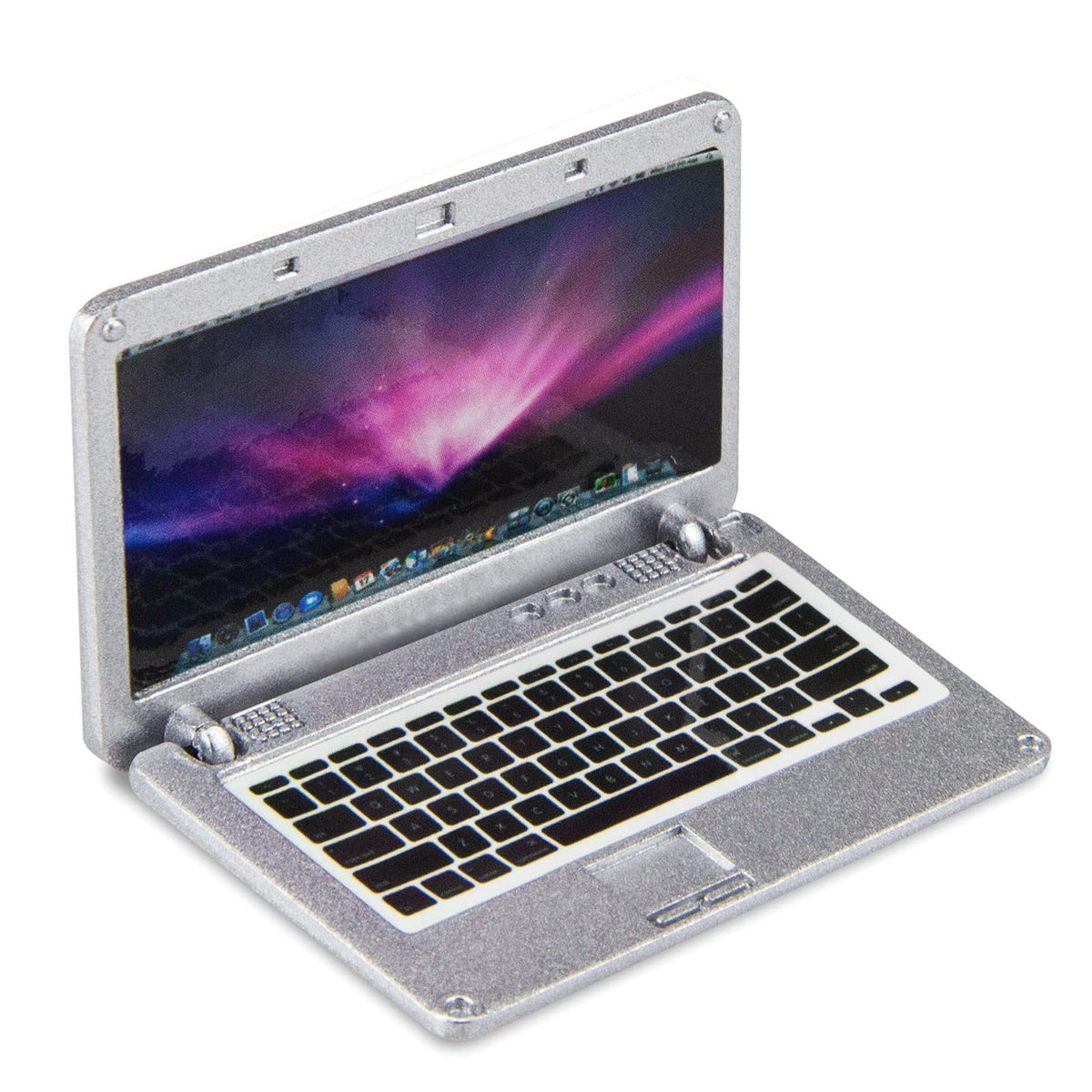ODDIER dollhouse laptop open enhances imaginative play and scene realism.
