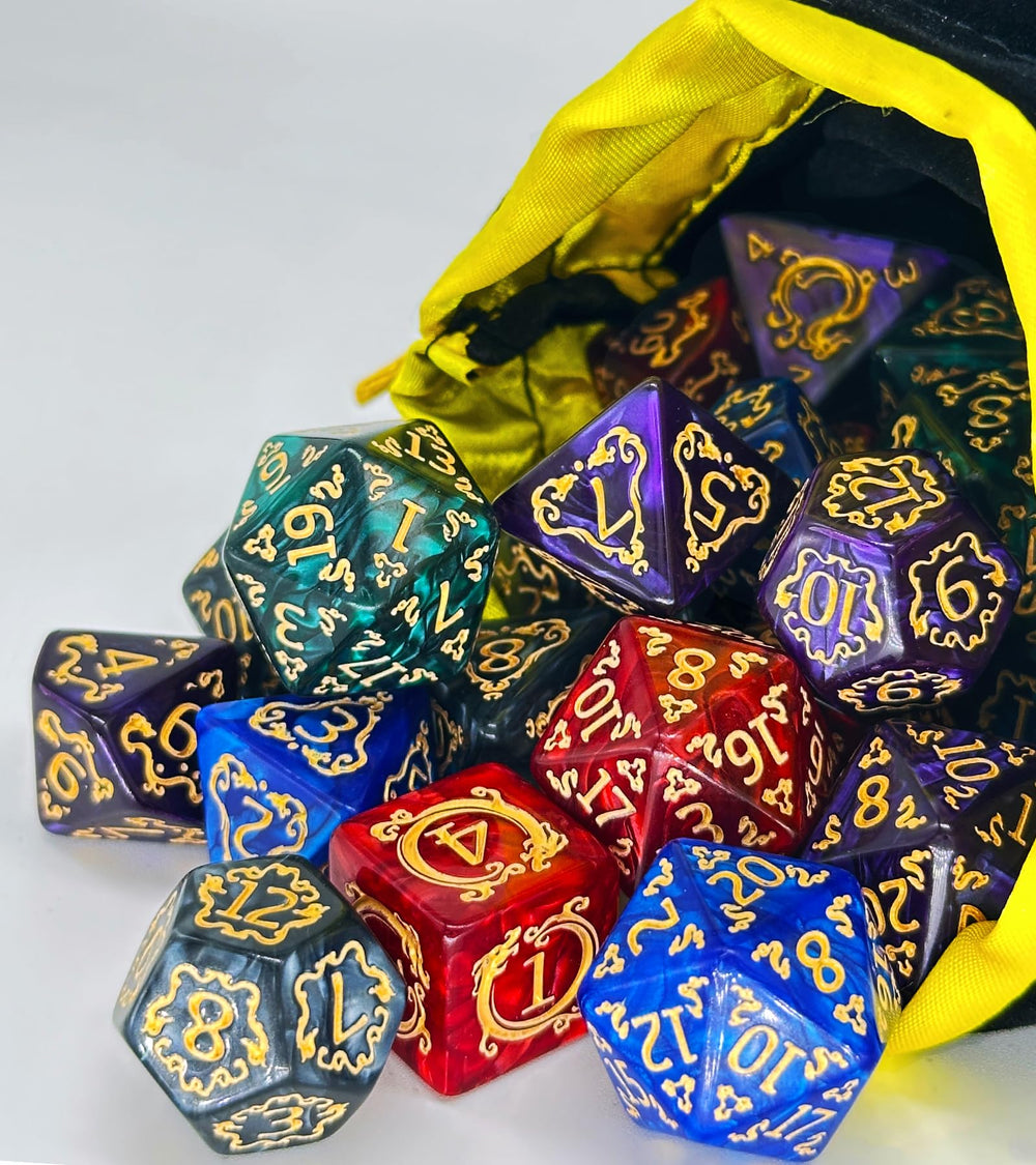 ODINROLL D6 close-up with readable faces for quick rolls