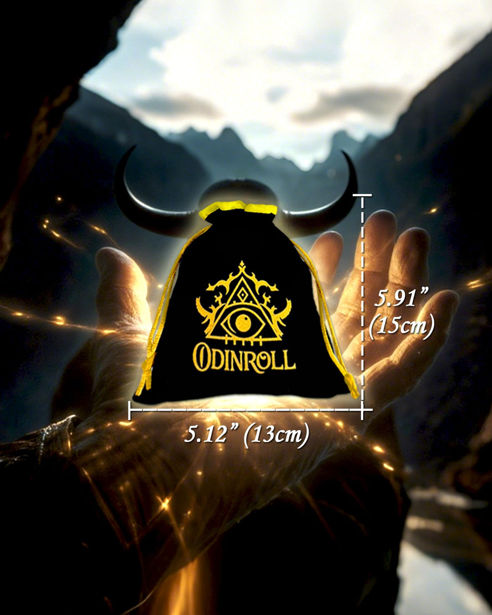 ODINROLL acrylic dice close-up emphasizing durability and balance