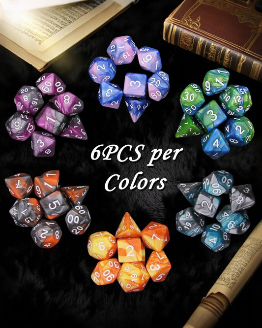 ODINROLL polyhedral dice set D12 close-up showing legible numerals