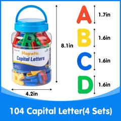 Odoorgames alphabet magnets for fridge and whiteboard support interactive word play.