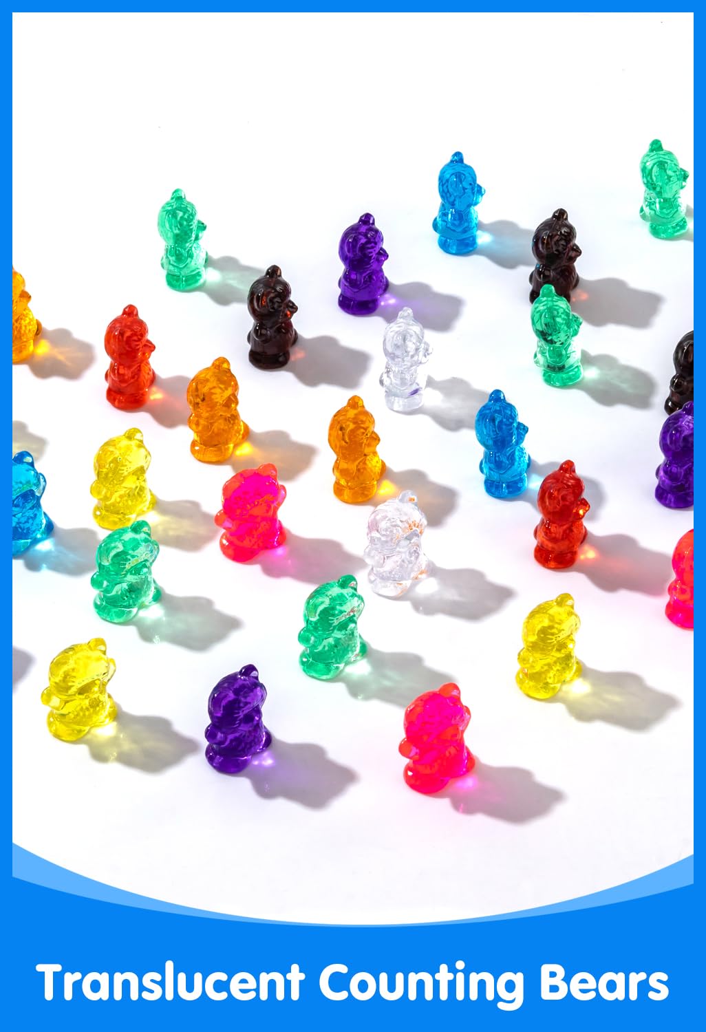 Odoorgames durable non-toxic bear counters designed for long use