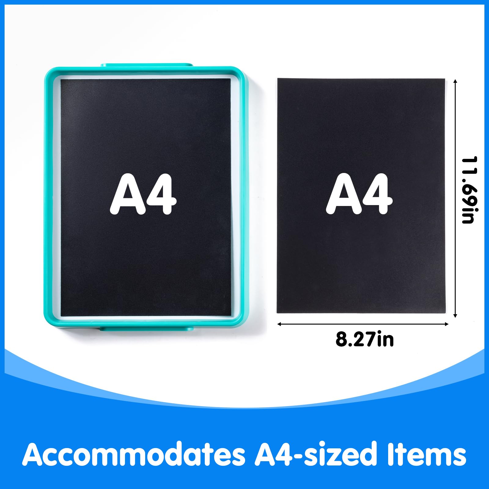 Odoorgames stackable magnetic tray saves space and simplifies storage after busy activity sessions.