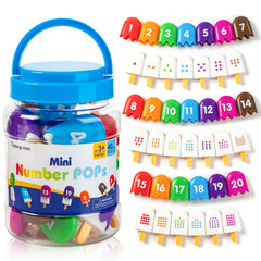 Odoorgames Numbers 1-20 Popsicles support at-home preschool activities and family play.
