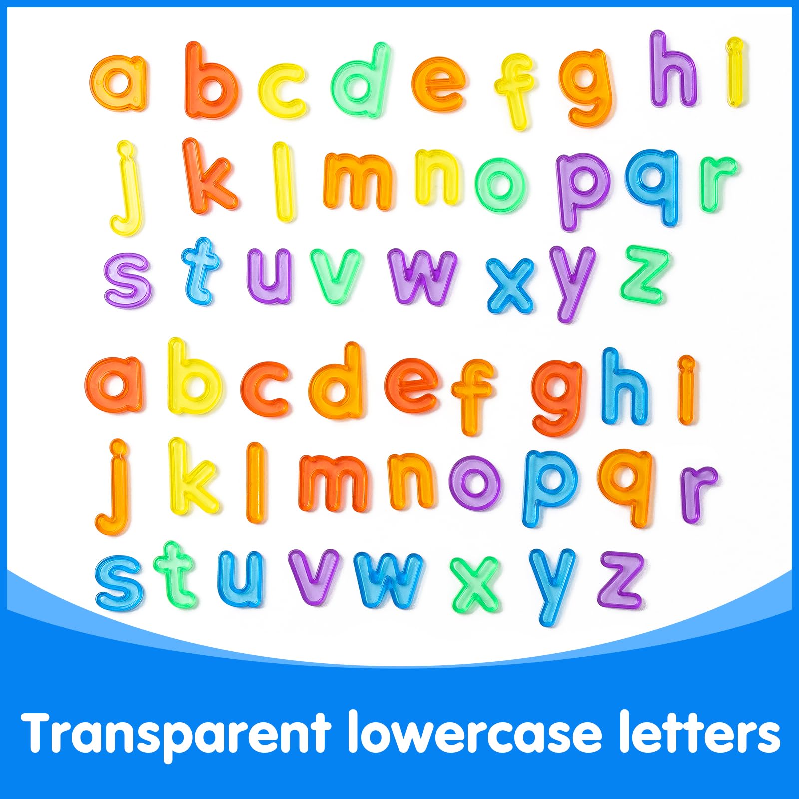 Odoorgames letters with raised edges designed for easy grip and fine motor practice.