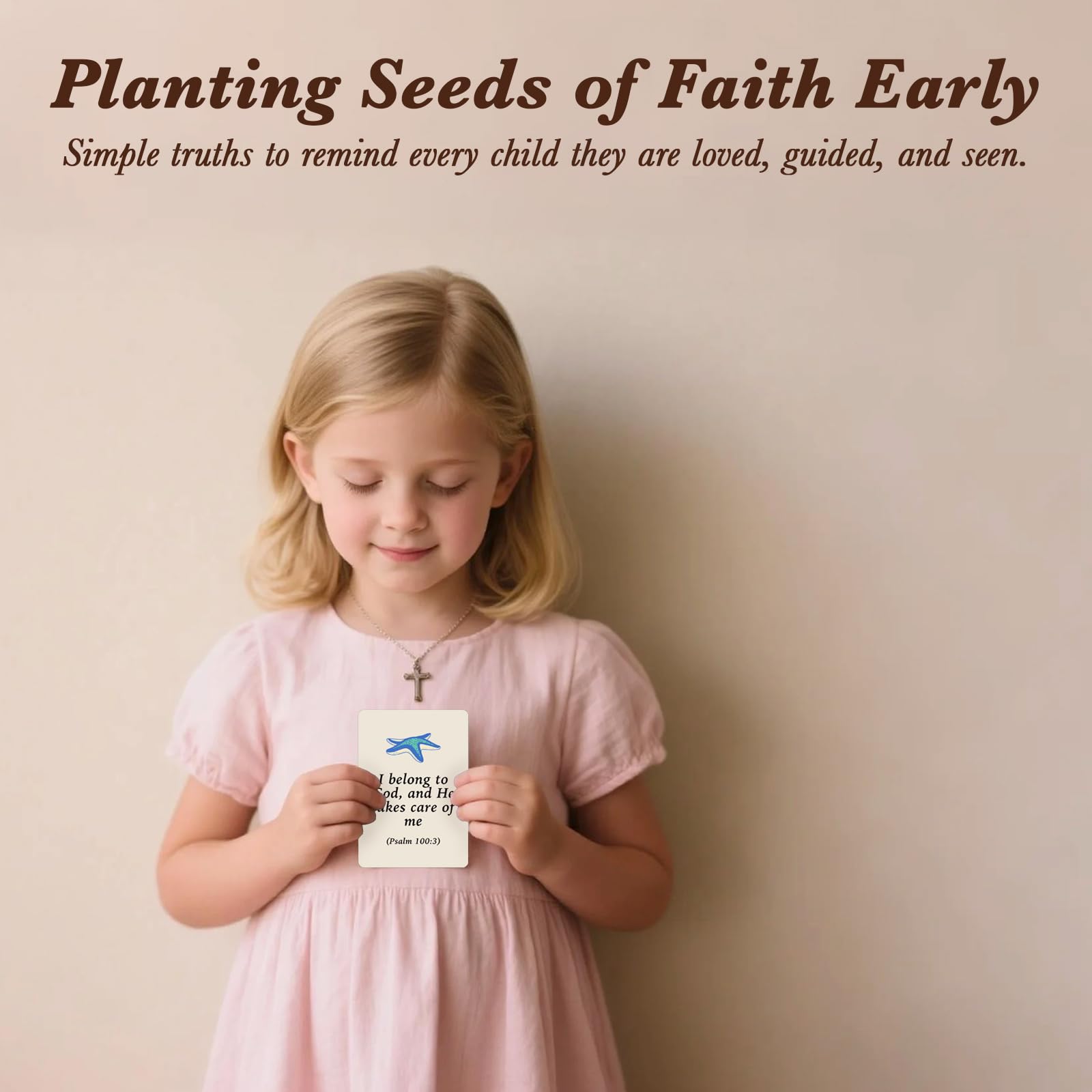 Odrano gift packaging highlights a meaningful Christian present for kids.