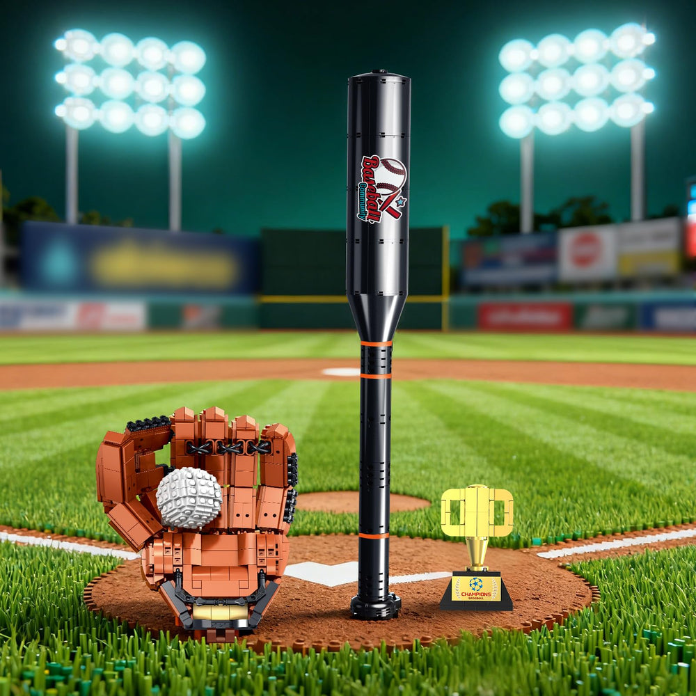 Oeasic Baseball Building Kit gift-ready packaging ideal for fans and collectors.