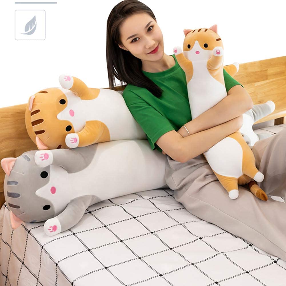 Oeonuas cat plush for kids offers soft, comforting playtime.