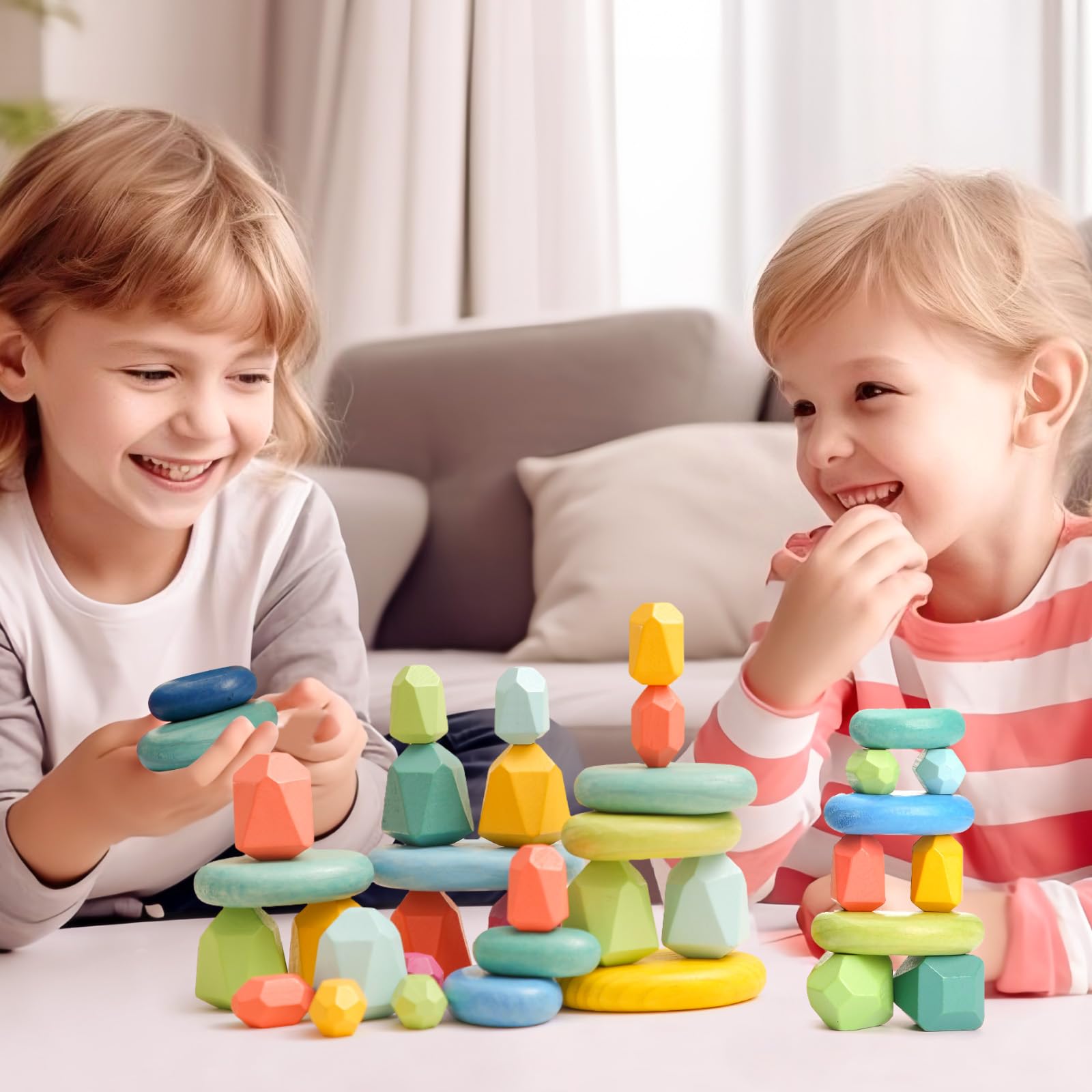 OESSUF Stacking Rocks gift-ready box for birthdays and holidays