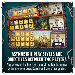 Base game supports up to three players for compact horror sessions.
