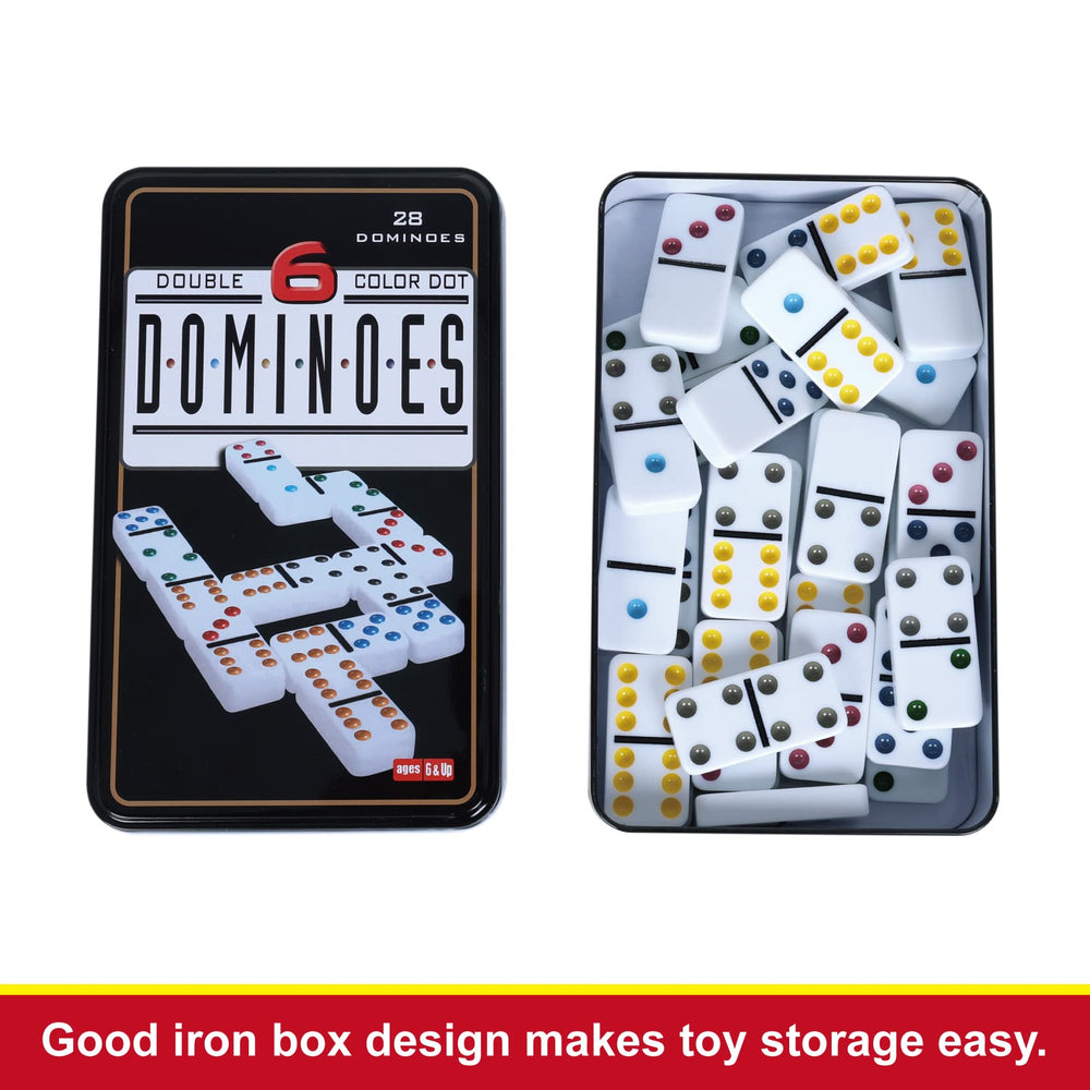 Offelec premium domino set near packaging invites thoughtful gifting.
