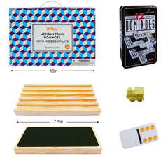 Offelec wooden tile holders keeping pieces organized and within reach