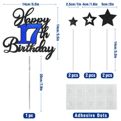 OffiCreative cake topper with a reusable stick for easy decorating.