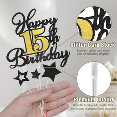 OffiCreative food-grade clear plastic stick supports toppers safely