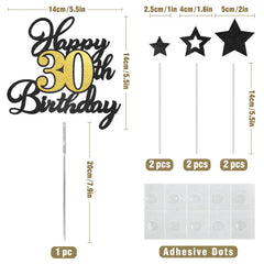OffiCreative topper glitter detail showcases premium card stock finish