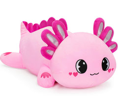Officygnet Axolotl Plush 13-inch pink body ready for cuddling