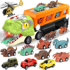 Officygnet dinosaur-truck-11in1-set showcases versatile play with built-in storage.