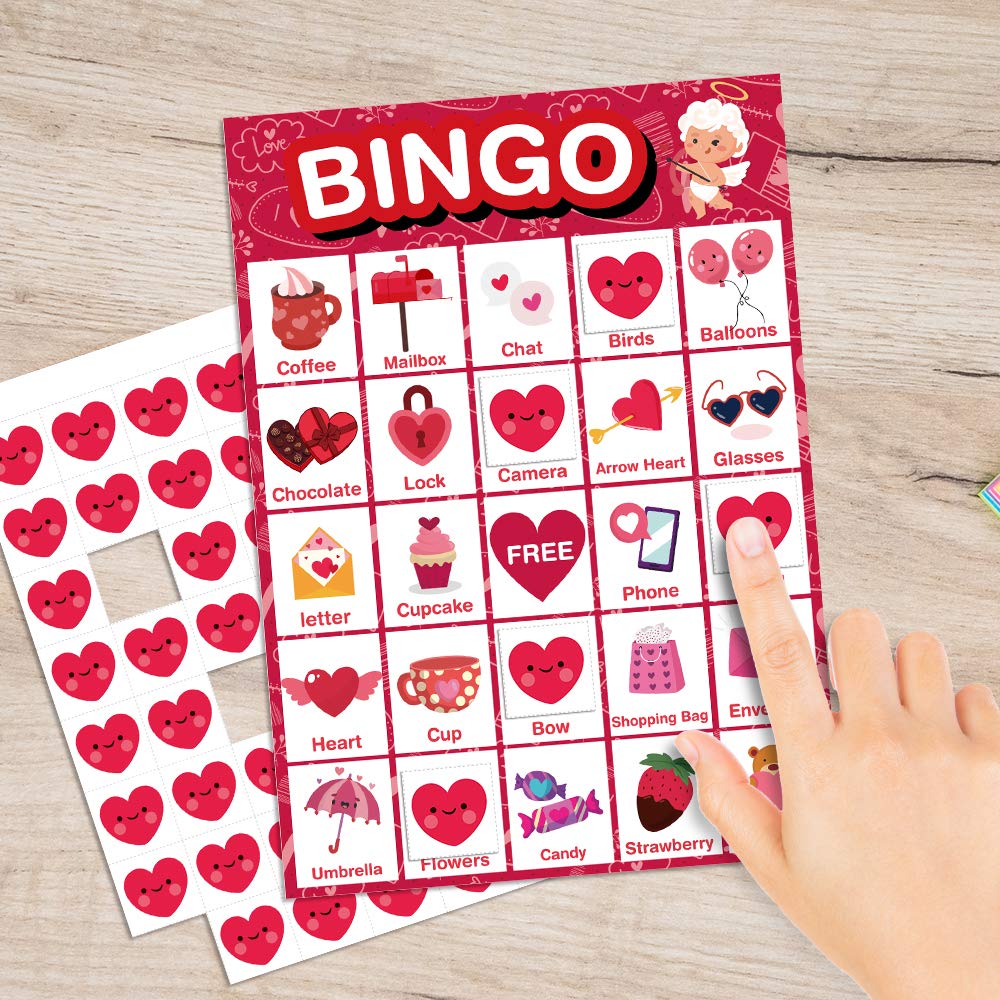 Officygnet family game night bingo, fun for kids and adults