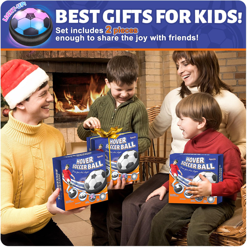 Gift-ready Officygnet hover soccer ball set for celebrations