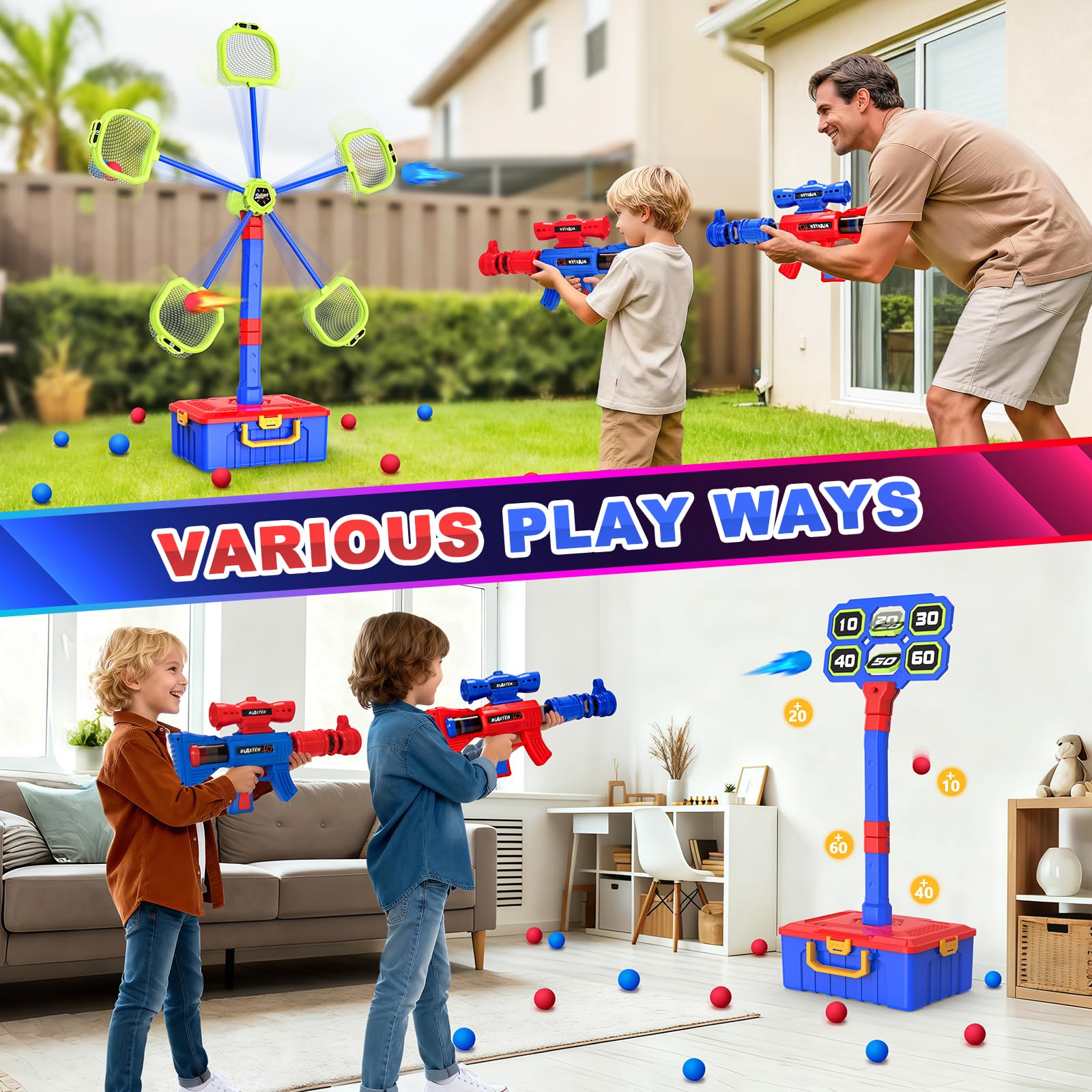 Officygnet indoor-outdoor game suitable for smart play.