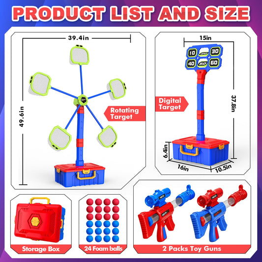 Officygnet moving rotating target improves hand-eye coordination during play.