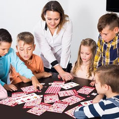 Officygnet Valentine’s bingo game set fits classroom and home activities