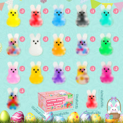 OFRYH Easter squishies colorful bunny figures spark mood and play.