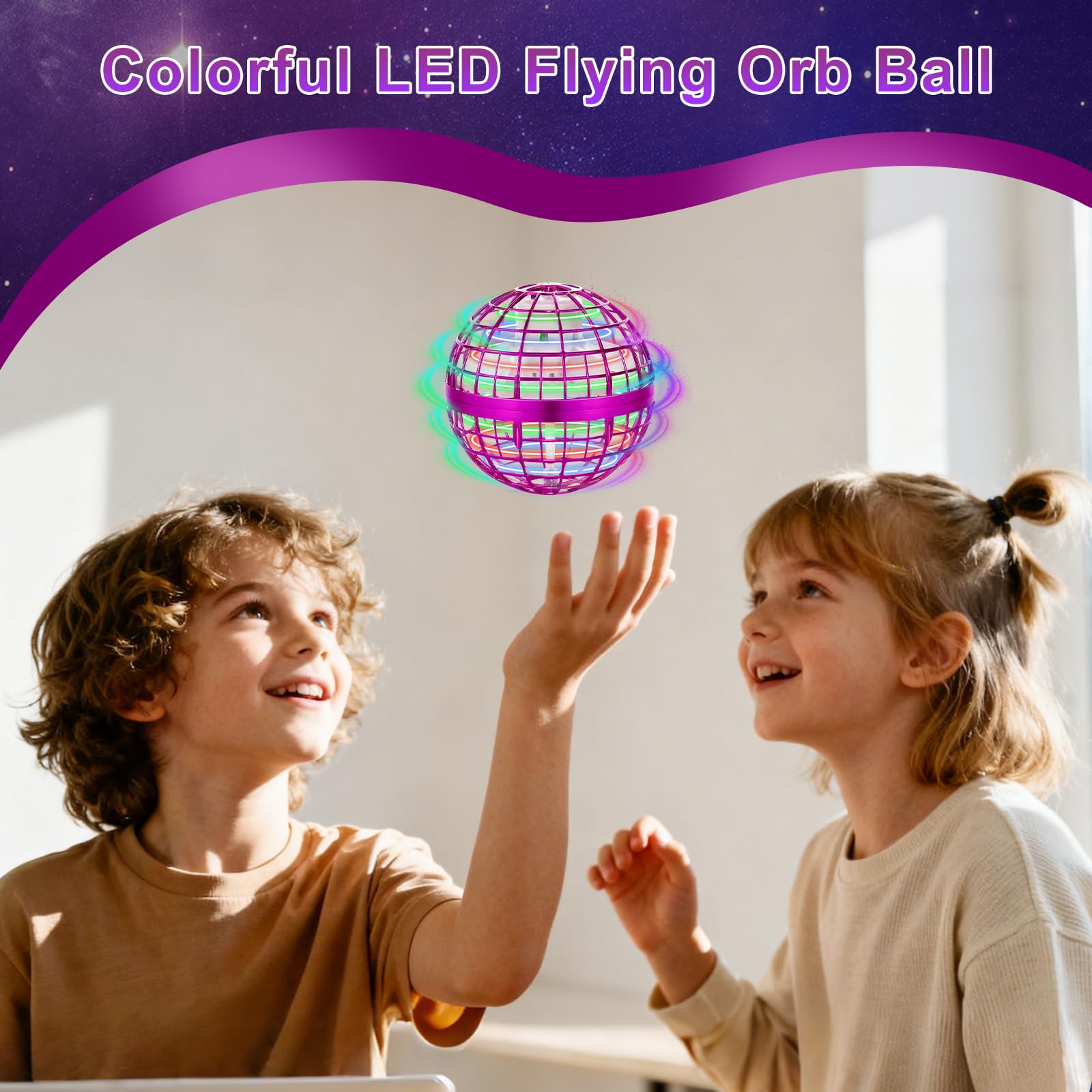 OFUN flying orb ball gift-worthy novelty for birthdays and holidays.