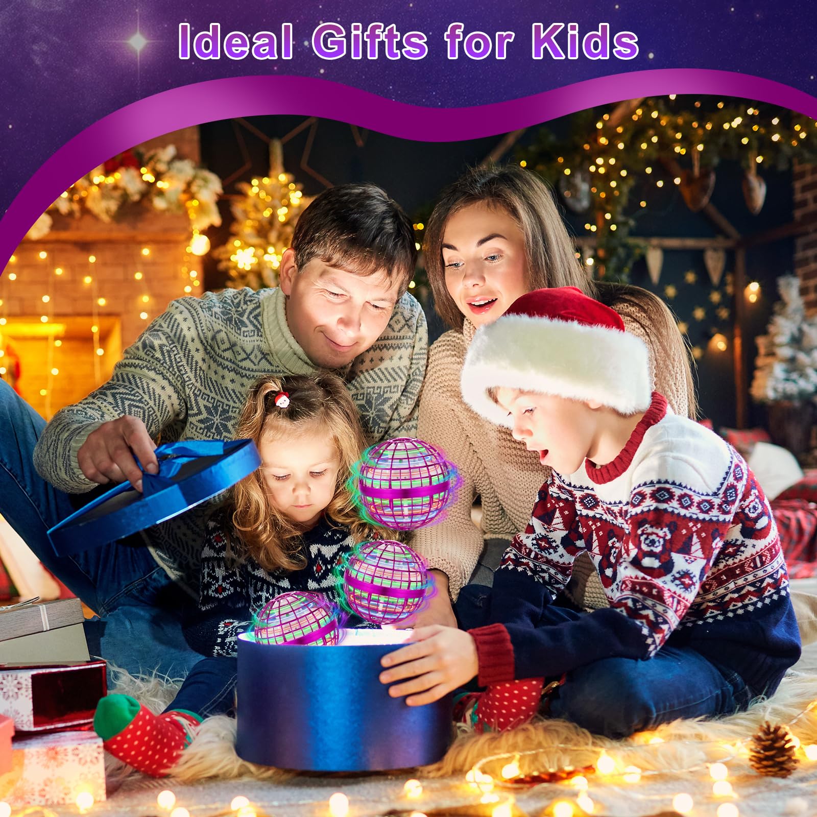OFUN flying orb ball easy setup and quick learning for families.