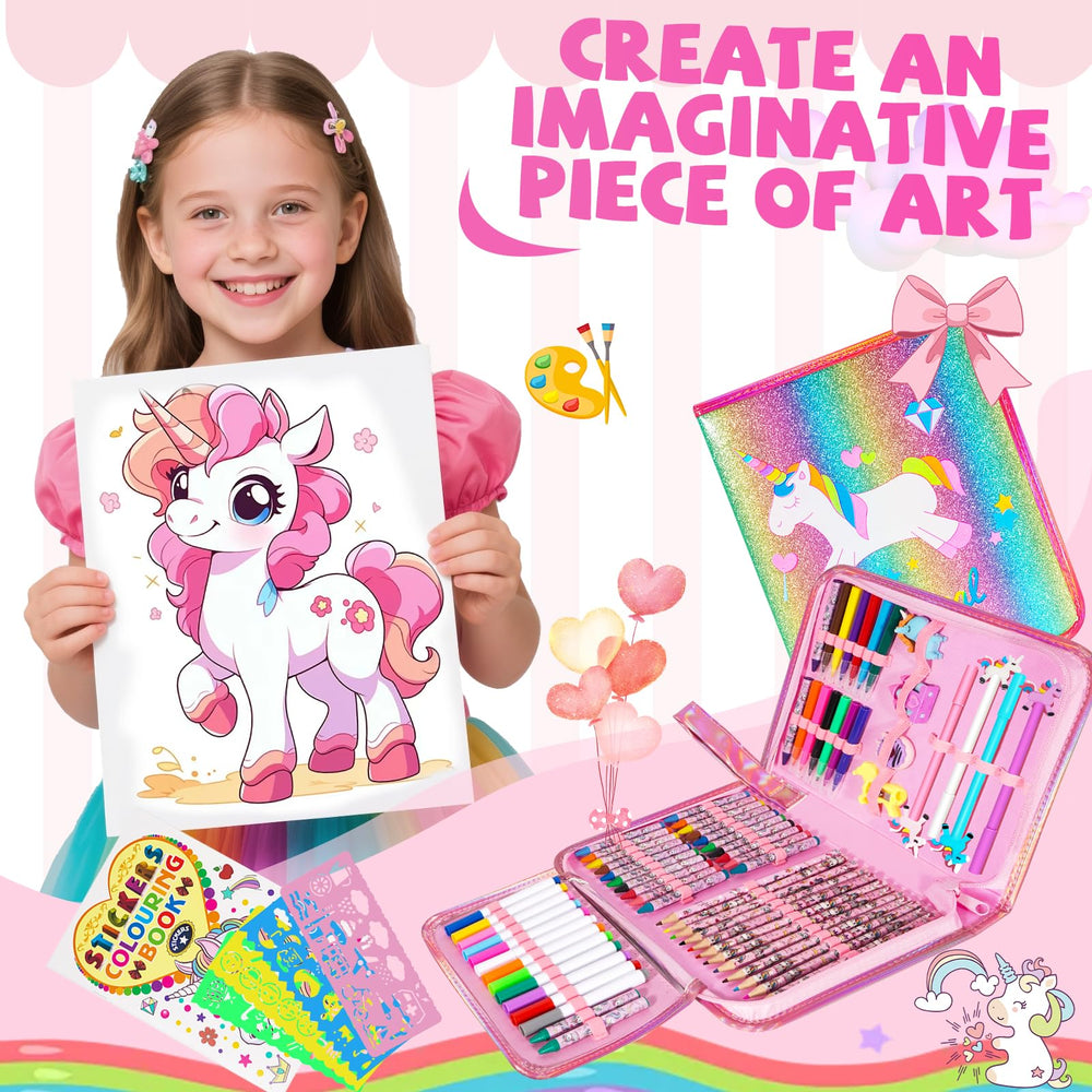 OFUSUY erasers help clean up edges during art sessions.