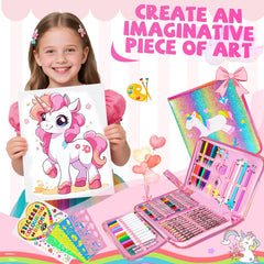 OFUSUY erasers help clean up edges during art sessions.
